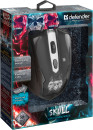 Мышь проводная Defender Skull GM-180L чёрный USB9