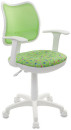 Кресло детское Бюрократ CH-W797/SD/CACTUS-GN спинка сетка салатовый сиденье зеленый кактусы Cactus-Gn