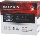 Автомагнитола Supra SFD-40U USB MP3 FM 1DIN 4x40Вт черный5