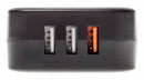 Сетевое зарядное устройство BURO TJ-285B 2.4А 3 x USB черный5