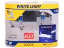 Лампа Галогеновая с эффектом ксенона 4300К H27(Clearlight)12V-55W WhiteLight (2 шт.)