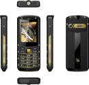 Мобильный телефон Texet TM-520R черный жёлтый 2.4" 32 Мб3