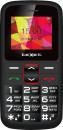 Мобильный телефон Texet TM-B217 черный красный 1.77" 32 Мб