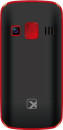 Мобильный телефон Texet TM-B217 черный красный 1.77" 32 Мб2