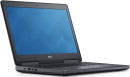 Ноутбук DELL Precision 7520 15.6" 1920x1080 Intel Core i7-7820HQ 2 Tb 256 Gb 16Gb nVidia Quadro M2200M 4096 Мб черный Windows 10 Professional 7520-80173