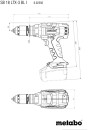 Аккумуляторная дрель-шуруповерт Metabo SB 18 LTX-3 BL I 6023566602