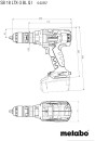 Аккумуляторная дрель-шуруповерт Metabo SB 18 LTX-3 BL Q I 6023576603