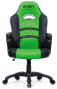 Кресло компьютерное игровое L33T Gaming Essential черно-зеленый 1605002
