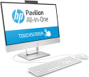 Моноблок 23.8" HP Pavilion 24-x005ur 1920 x 1080 Multi Touch Intel Core i5-7400T 8Gb 1 Tb Intel HD Graphics 630 64 Мб Windows 10 Home белый 2MJ56EA2