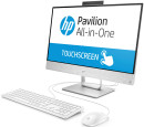 Моноблок 23.8" HP Pavilion 24-x005ur 1920 x 1080 Multi Touch Intel Core i5-7400T 8Gb 1 Tb Intel HD Graphics 630 64 Мб Windows 10 Home белый 2MJ56EA3