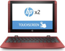 Ноутбук HP x2 10-p004ur 10.1" 1280x800 Intel Atom-x5-Z8350 64 Gb 4Gb Intel HD Graphics 400 красный Windows 10 Home Y5V06EA