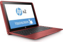 Ноутбук HP x2 10-p004ur 10.1" 1280x800 Intel Atom-x5-Z8350 64 Gb 4Gb Intel HD Graphics 400 красный Windows 10 Home Y5V06EA2