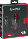Мышь проводная Defender Redragon Pegasus чёрный красный USB6