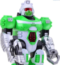 Робот электронный Zhorya "Бласт" зеленый со звуком светящийся двигающийся ZYC-0752-23