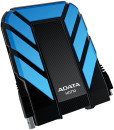Внешний жесткий диск 2.5" 2 Tb USB 3.0 A-Data HD710 AHD710P-2TU31-CBL голубой черный