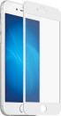 Защитное стекло DF iColor-16 с белой рамкой для iPhone 8 Plus iPhone 7 Plus 0.33 мм