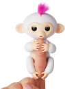 Интерактивная игрушка обезьянка WowWee Fingerlings - София 12 см белый пластик 3702A