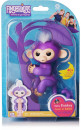 Интерактивная игрушка обезьянка WowWee Fingerlings - Миа 12 см фиолетовый пластик 3704A6