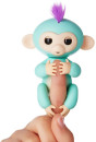 Интерактивная игрушка обезьянка WowWee Fingerlings - Зоя 12 см зеленый пластик 3706A