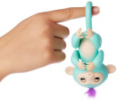 Интерактивная игрушка обезьянка WowWee Fingerlings - Зоя 12 см зеленый пластик 3706A3