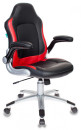 Кресло компьютерное игровое Бюрократ VIKING-1/BL+RED черный/красный2
