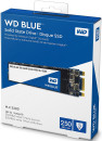 Твердотельный накопитель SSD M.2 250 Gb Western Digital Blue WDS250G2B0B Read 550Mb/s Write 525Mb/s 3D NAND TLC2