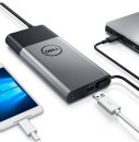 Портативное зарядное устройство Dell PH45W17-CA 12800mAh 2xUSB черный/серебристый 450-AGHQ2