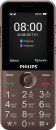 Телефон Philips Xenium E331 коричневый 2.4" 32 Мб