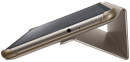 Чехол Samsung для Samsung Galaxy Tab A 8.0" Book Cover полиуретан/поликарбонат золотистый EF-BT385PFEGRU3