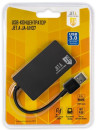 Концентратор USB 3.0 Jet.A JA-UH37 4 х USB 3.0 черный3