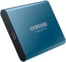 Внешний SSD диск 1.8" 500 Gb USB Type-C Samsung T5 синий MU-PA500B/WW4
