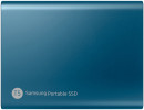 Внешний SSD диск 1.8" 500 Gb USB Type-C Samsung T5 синий MU-PA500B/WW8