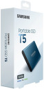 Внешний SSD диск 1.8" 500 Gb USB Type-C Samsung T5 синий MU-PA500B/WW9