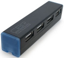 Концентратор USB 2.0 CBR CH 135 4 x USB 2.0 черный