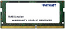 Оперативная память для ноутбука 4Gb (1x4Gb) PC4-17000 2133MHz DDR4 SO-DIMM CL17 Patriot PSD44G213382S PSD44G213382S
