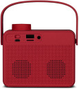 АС SVEN PS-72, красный, акустическая система 2.0, мощность 2x3 Вт (RMS), Bluetooth, FM, USB, microSD, ручка, встроенный аккумулятор)3