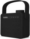 АС SVEN PS-72, черный, акустическая система 2.0, мощность 2x3 Вт (RMS), Bluetooth, FM, USB, microSD, ручка, встроенный аккумулятор)3