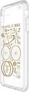 Накладка Speck Presidio Clear + Print для iPhone 8 iPhone 7 iPhone 6 iPhone 6 Plus прозрачный золотой 103127-66783