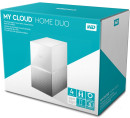 Сетевое хранилище Western Digital My Cloud Home Duo 2x3,5 WDBMUT0040JWT-EESN5