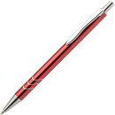 Шариковая ручка автоматическая Index IMWT1312/RD синий 1 мм