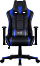 Кресло компьютерное игровое Aerocool AC220 AIR-BB  черно-синее с перфорацией 47131059683922