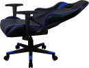 Кресло компьютерное игровое Aerocool AC220 AIR-BB  черно-синее с перфорацией 47131059683925