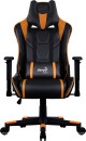 Кресло компьютерное игровое Aerocool AC220 AIR-BO  черно-оранжевое с перфорацией 47131059684082