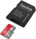 Карта памяти Micro SDXC 64Gb Class 10 Sandisk SDSQUAR-064G-GN6IA + адаптер  SD2