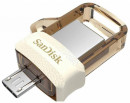 Флешка USB 64Gb SanDisk Ultra Dual SDDD3-064G-G46GW белый золотистый3