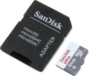Карта памяти Micro SDXC 64Gb Class 10 Sandisk SDSQUNS-064G-GN6TA + адаптер  SD