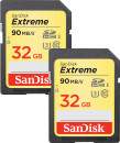Карта памяти SDHC 32Gb Class 10 Sandisk SDSDXVE-032G-GNCI2 2шт