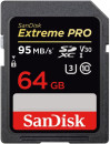 Карта памяти SDXC 64Gb Class 10 Sandisk SDSDXXG-064G-GN4IN