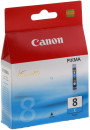 Картридж Canon CLI-8C для Pixma iP6600D iP4200 IP5200 голубой