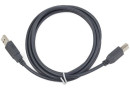 Кабель USB 2.0 AM-BM 1.8м серый Cablexpert CCP-USB2-AMBM-6G